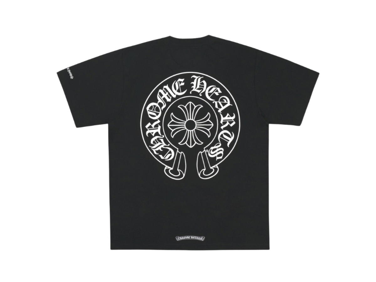 Chrome Hearts Chrome Hearts Horse Shoe Logo Pocket T-Shirt Black