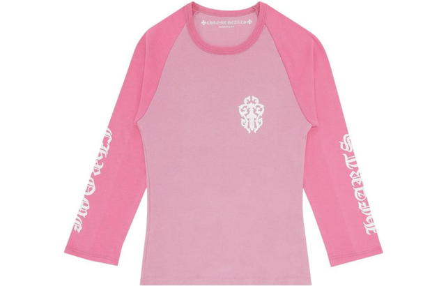 Chrome Hearts Chrome Hearts SS22 Vine Logo Raglan Sleeve T-Shirt - Pink - view 2