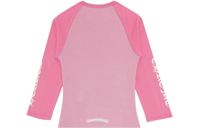 Chrome Hearts Chrome Hearts SS22 Vine Logo Raglan Sleeve T-Shirt - Pink - view 3