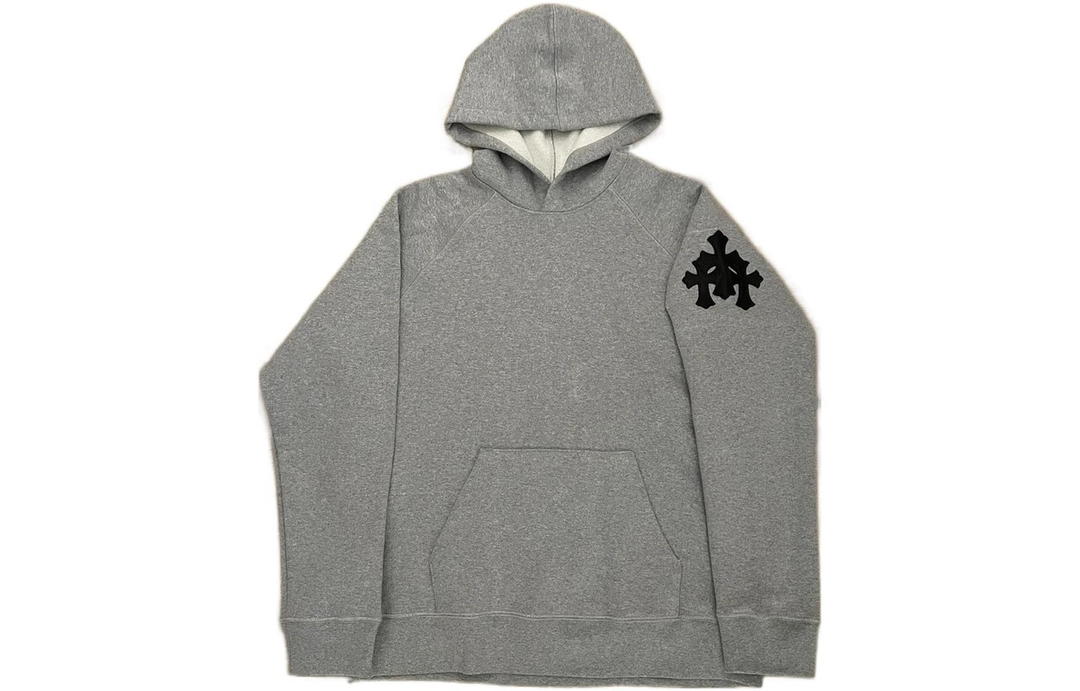 Chrome Hearts Chrome Hearts FW22 Logo Hoodie - Gray