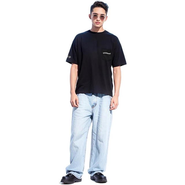 Chrome Hearts Chrome Hearts FW22 Multi Color Cross T-Shirt - Black - view 3