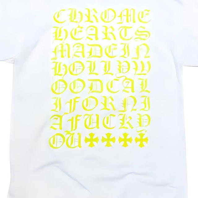 Chrome Hearts Chrome Hearts T Shirt Unisex White - view 4