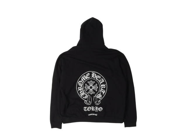 Chrome Hearts Chrome Hearts Tokyo Zip Up Hoodie Black - view 1