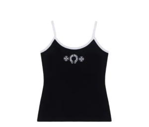 Buy Chrome Hearts Hearts Tank Tops Black at Sasom – Authentic and Ready to Ship