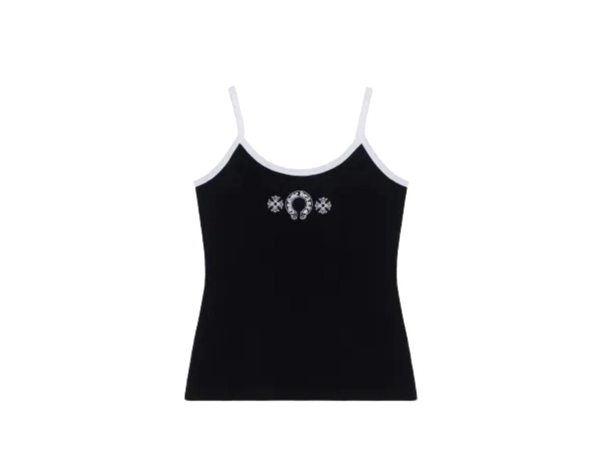 Chrome Hearts Chrome Hearts Hearts Tank Tops Black