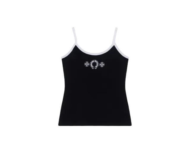 Chrome Hearts Chrome Hearts Hearts Tank Tops Black - view 1