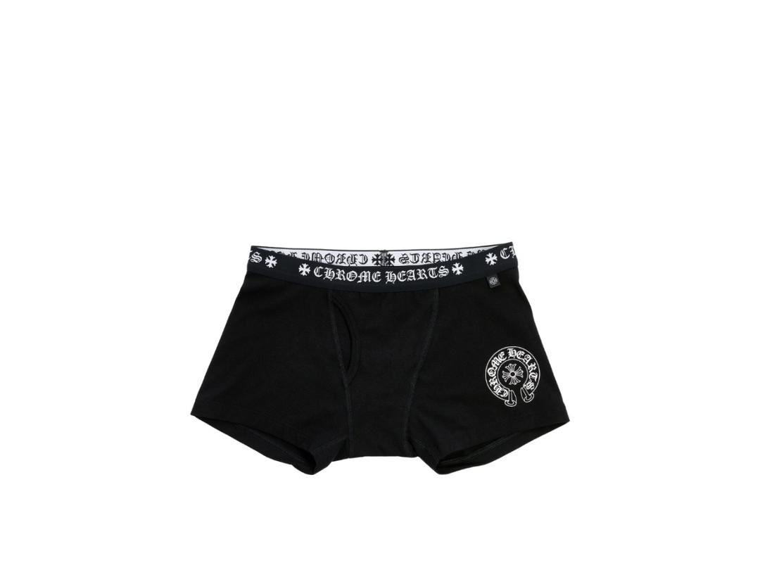 Chrome Hearts Chrome Hearts Hearts Boxer Brief Shorts Black White