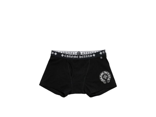 Chrome Hearts Chrome Hearts Hearts Boxer Brief Shorts Black White - view 1
