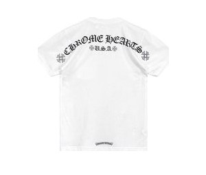 Chrome Hearts X CDG X DSM Ginza Horseshoe Logo Tee Black