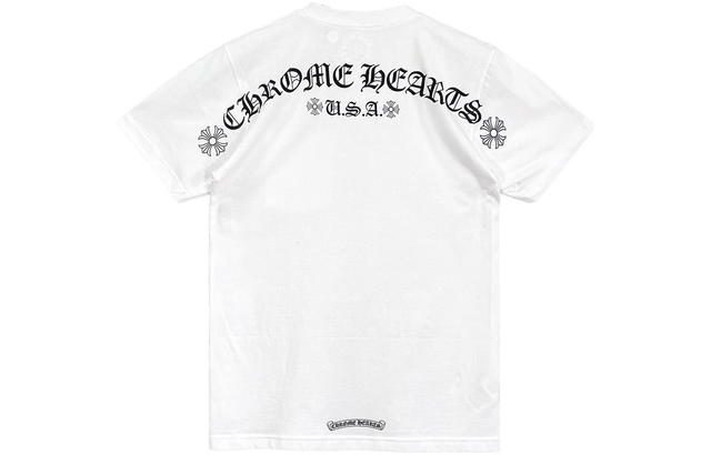 Chrome Hearts Chrome Hearts Letter Logo T-Shirt - White - view 1