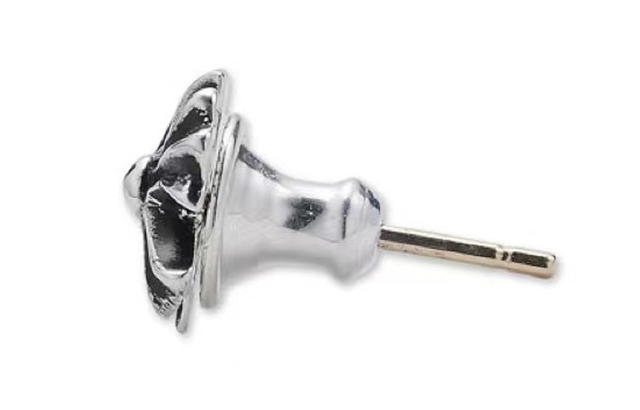 Chrome Hearts Chrome Hearts 925 Sterling Silver Stud Earrings Men's Silver - view 3
