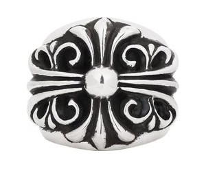 Buy Chrome Hearts Keeper 925 Sterling Silver Ring Men's at Sasom – Authentic and Ready to Ship