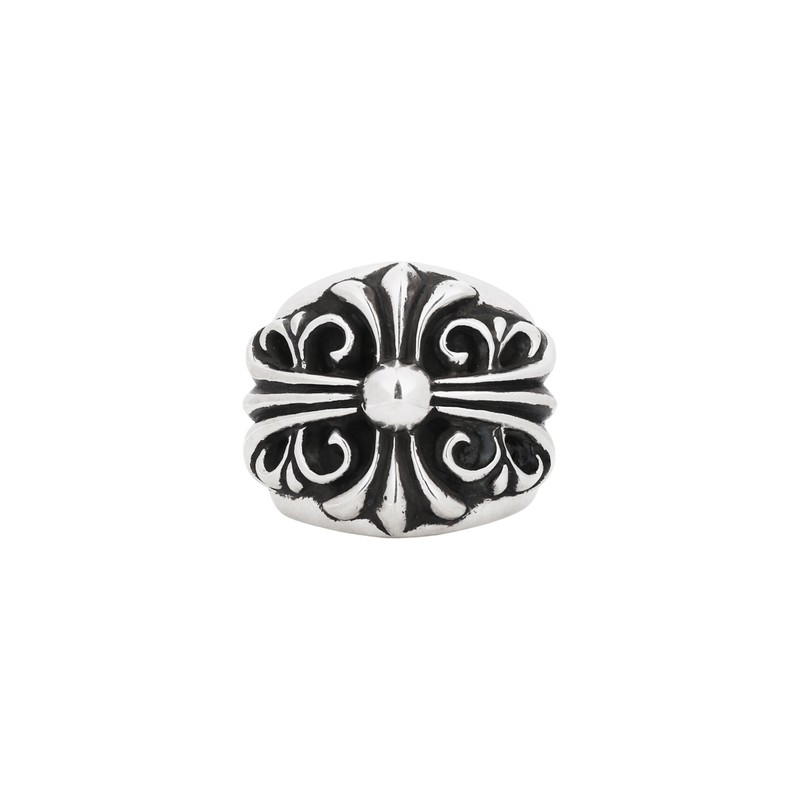 Chrome Hearts Chrome Hearts Keeper 925 Sterling Silver Ring Men's