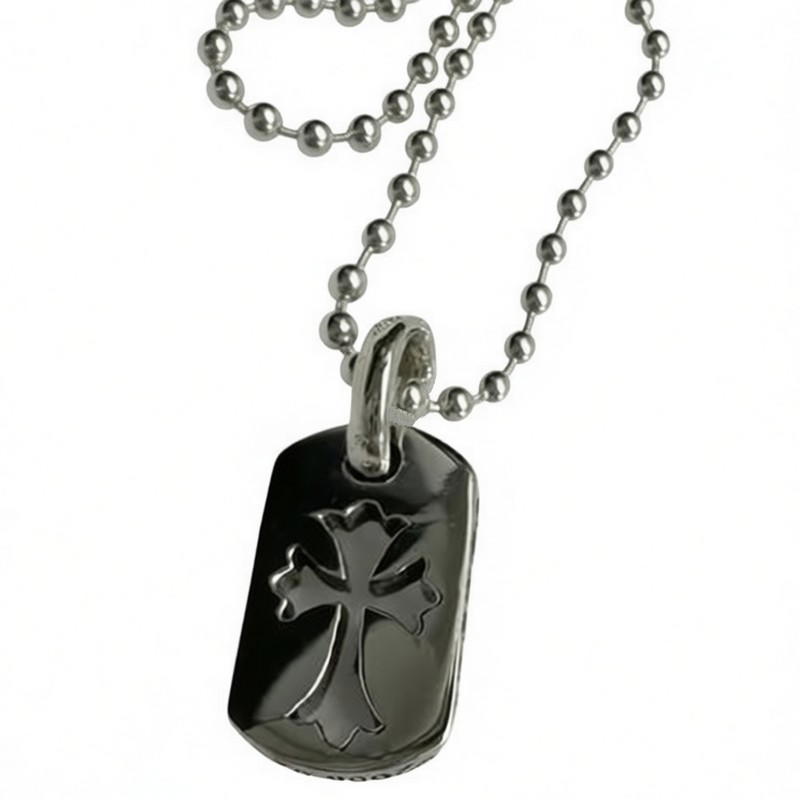 Chrome Hearts Chrome Hearts Logo Engraved - silver