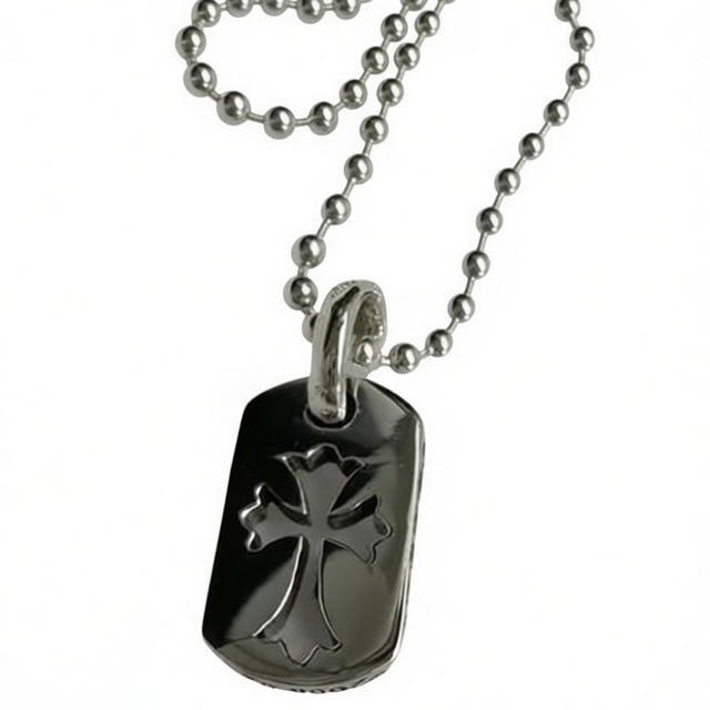 Chrome Hearts Chrome Hearts Logo Engraved - silver - view 1