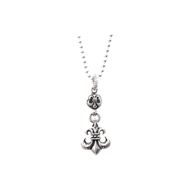 Chrome Hearts Chrome Hearts Fleur Ball-Pendant - silver