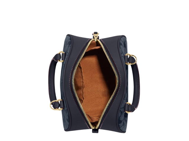Coach Coach Sydney Satchel In Signature Chambray Denim - view 3