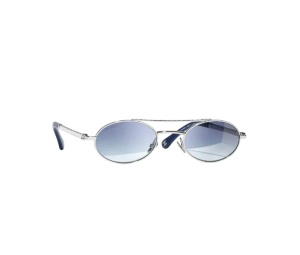 Buy Chanel Oval Sunglasses Blue Mirror Blue Lenses at Sasom – Authentic and Ready to Ship