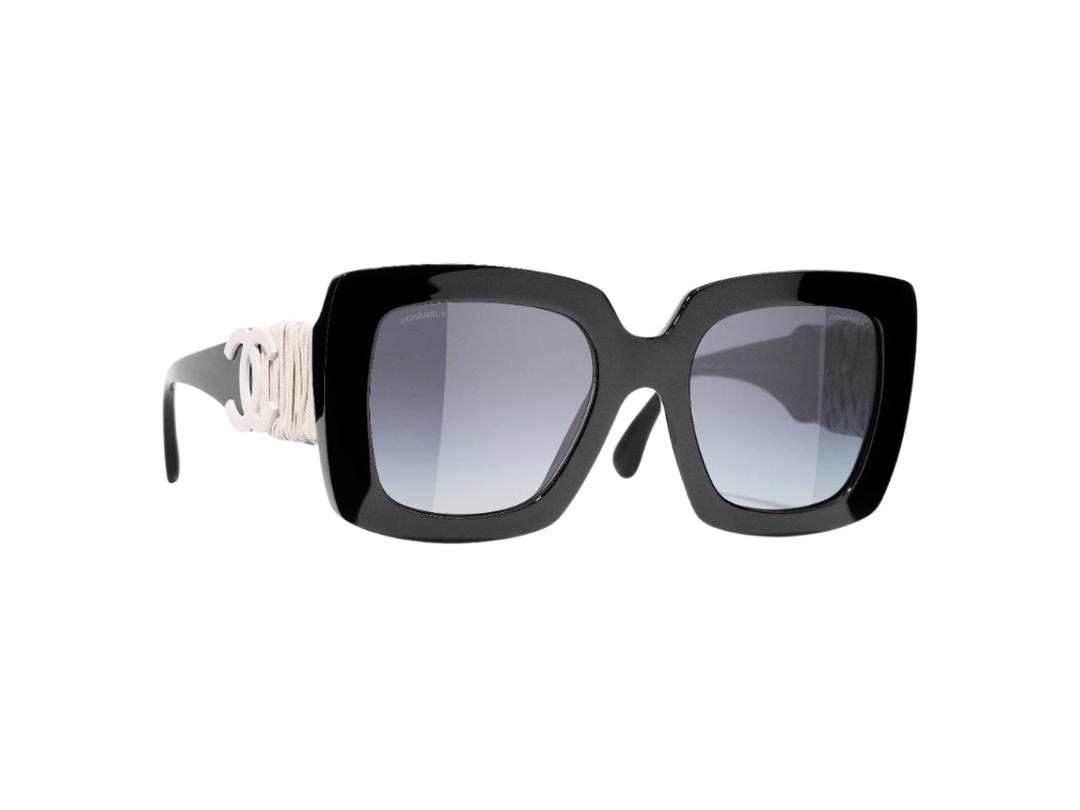 Chanel Chanel Square Sunglasses Black