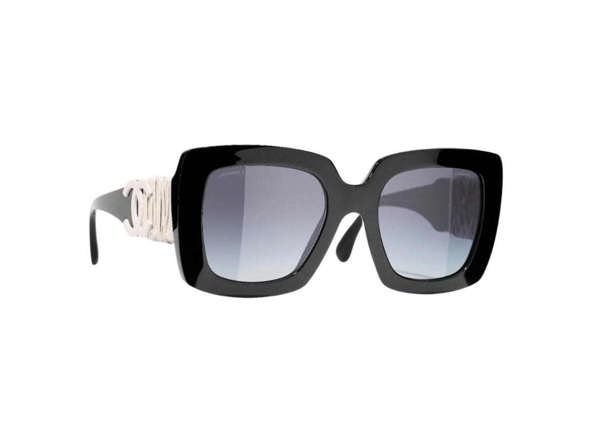 Chanel Chanel Square Sunglasses Black