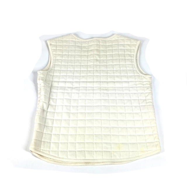 Chanel CHANEL 00T Quilted CC CC Mark Apparel Sleeveless Tops Tank top cotton White - view 3