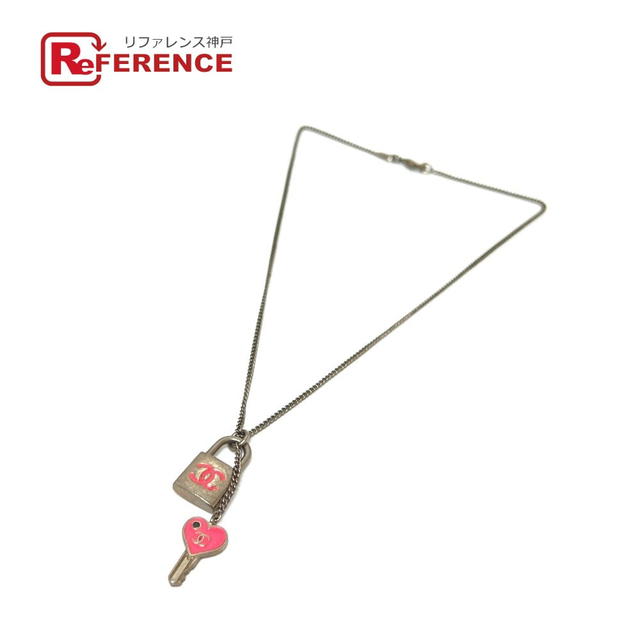 Chanel CHANEL 07P CC Mark Padlock Cadena Heart Key Chain accessories Necklace - view 1