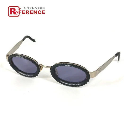 Buy CHANEL 10506 90405 vintage 31 RUE CAMBON Camera Lens Oval Wave sunglasses at Sasom – Authentic and Ready to Ship