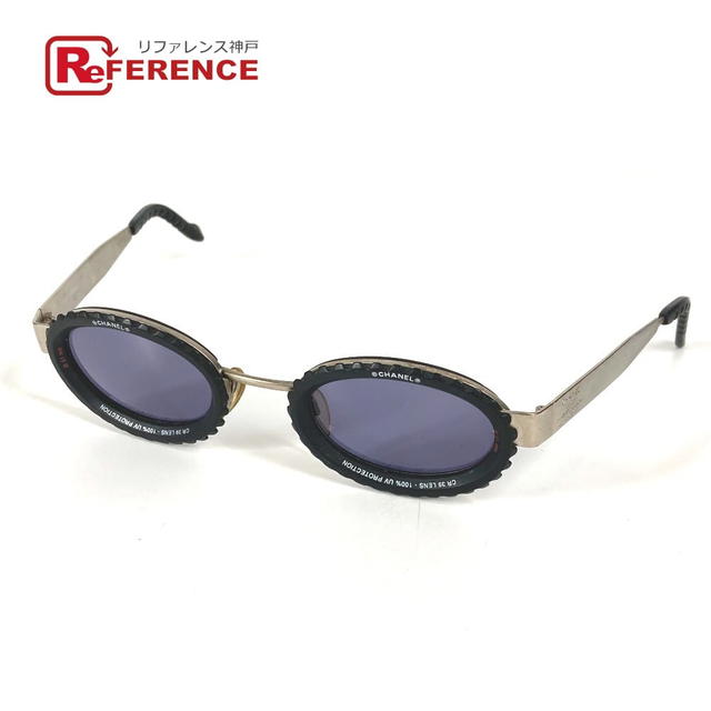 Chanel CHANEL 10506 90405 vintage 31 RUE CAMBON Camera Lens Oval Wave sunglasses - view 1