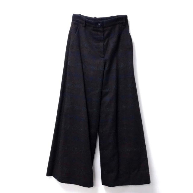 Chanel CHANEL 15B Flannel Pants Burgundy and Navy - view 1