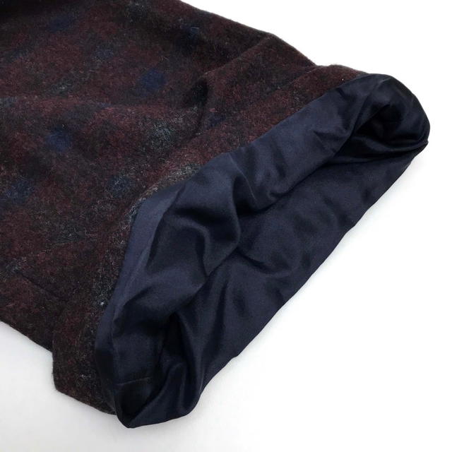 Chanel CHANEL 15B Flannel Pants Burgundy and Navy - view 3
