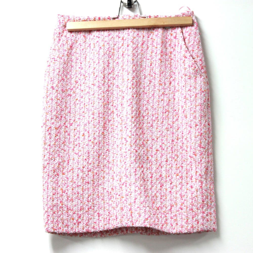 Chanel CHANEL 16S Tweed Skirt Pink
