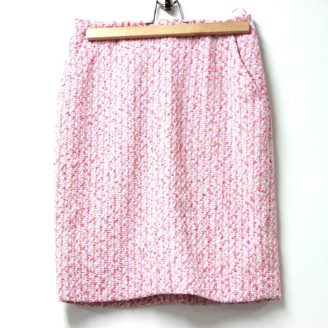 Chanel CHANEL 16S Tweed Skirt Pink - view 1