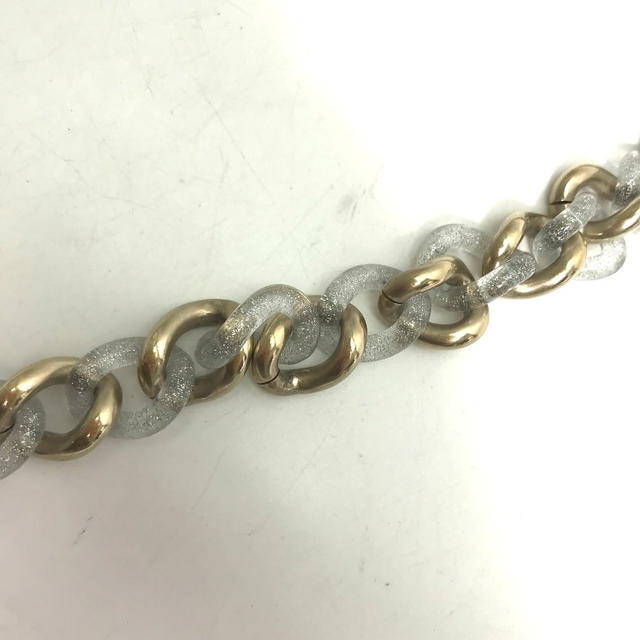 Chanel CHANEL 17K CC CC Mark Chain Glitter belt Metal Gold - view 4