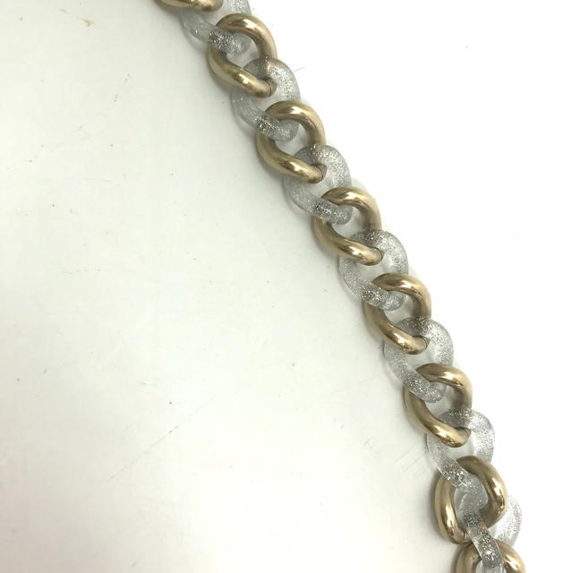 Chanel CHANEL 17K CC CC Mark Chain Glitter belt Metal Gold - view 5