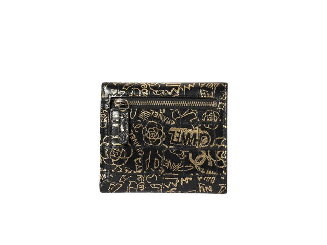 Chanel Chanel 2.55 Flap Wallet Gold Graffiti - view 2