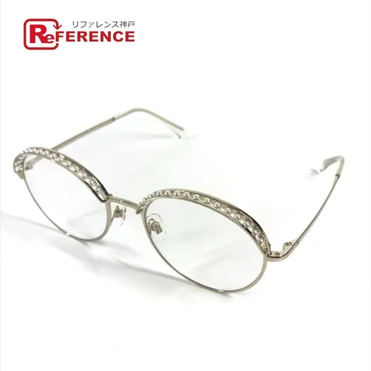 Buy CHANEL 4247-H Faux pearl Accessories Eyewear Glasses Round Clear sunglasses at Sasom – Authentic and Ready to Ship
