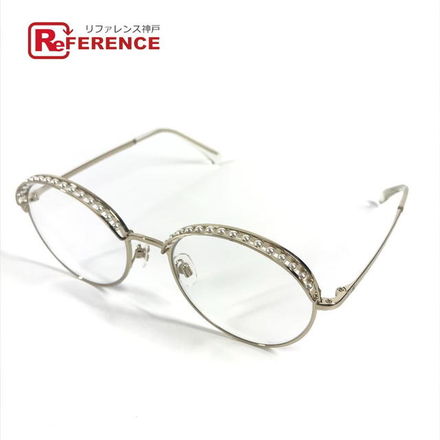Chanel CHANEL 4247-H Faux pearl Accessories Eyewear Glasses Round Clear sunglasses - view 1