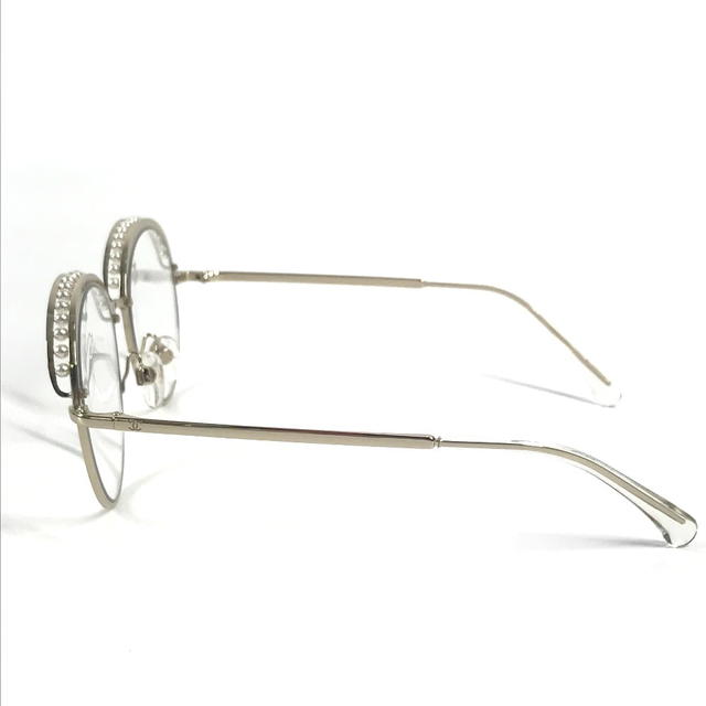 Chanel CHANEL 4247-H Faux pearl Accessories Eyewear Glasses Round Clear sunglasses - view 4