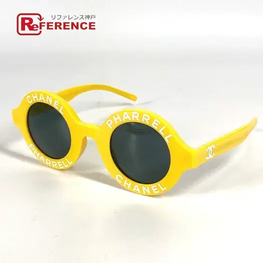 Buy CHANEL 71314A logo Pharrell Williams eyewear glasses sunglasses Plastic yellow at Sasom – Authentic and Ready to Ship