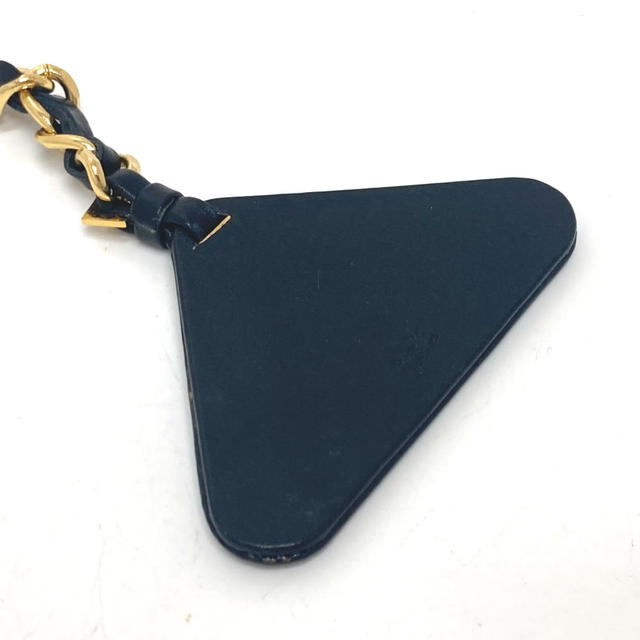 Chanel CHANEL 94P Triangular plate Charm key ring accessories, small items Key ring - view 3