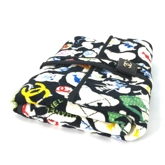 Chanel CHANEL Animal pattern Diaper change sheet BABY baby mat Black/Multicolore - view 5