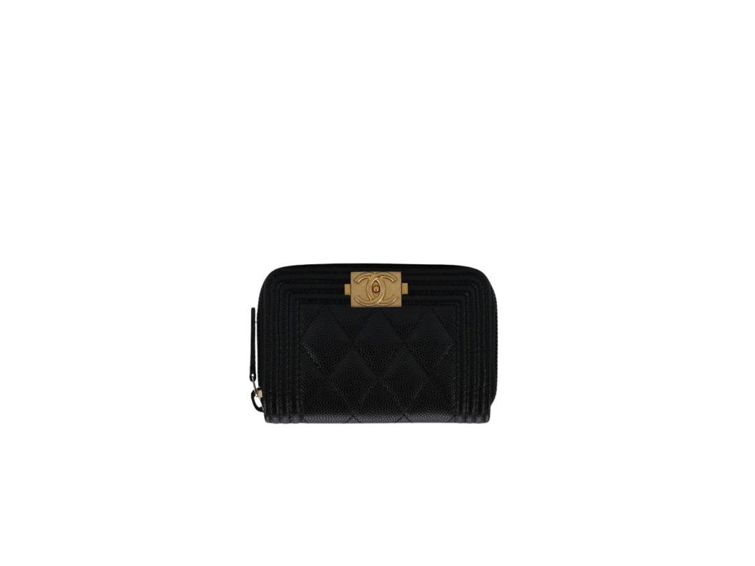 Chanel Chanel Boy Chanel Zipped Coin Purse