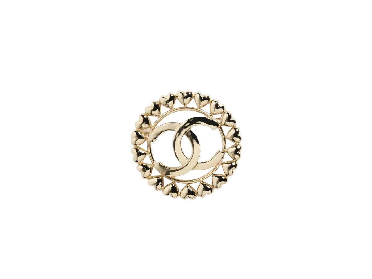 Chanel Chanel Brooch In Metal & Gold