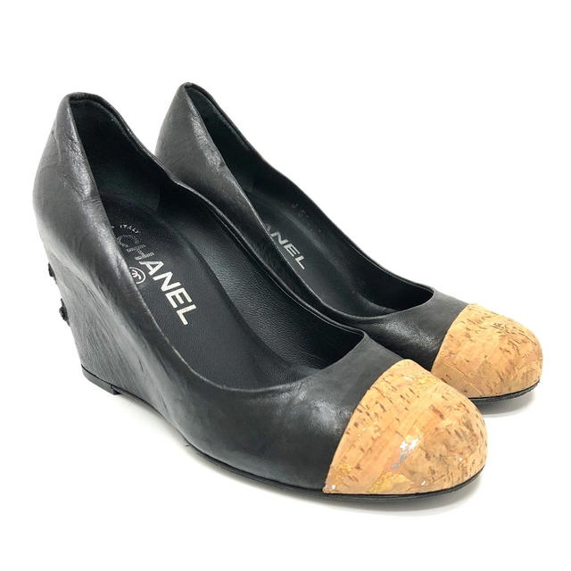Chanel CHANEL CC Mark CC Shoes heel pumps - view 3