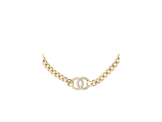 Chanel Chanel Choker In Metal-Strass-Gold With Crystal - view 1