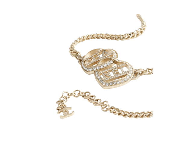 Chanel Chanel Choker In Metal Strass With Gold Crystal - view 2