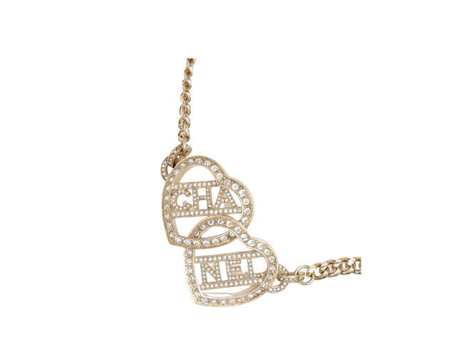 Chanel Chanel Choker In Metal Strass With Gold Crystal - view 3