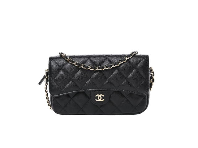 Chanel Chanel Classic Flap Phone Holder With Chain - view 1