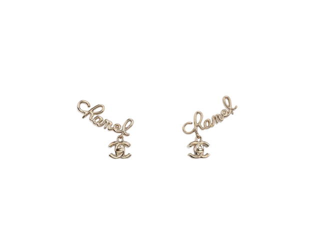 Chanel Chanel Clip-On Earrings In Metal Gold - view 1