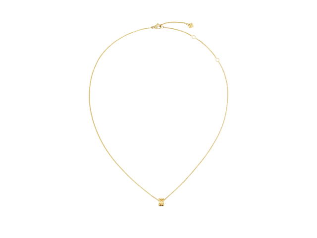 Chanel Chanel Coco Crush Necklace In 18k Yellow Gold With Quilted Motif - view 2